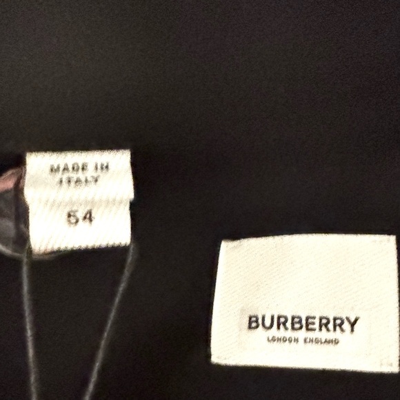 💰⬇️ BURBERRY 
Men's Black/White/Red Logo - Mohair/Wool Pants | EU 54 - Picture 13 of 15